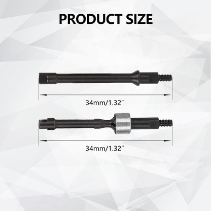 FEDCO SCX30 DriveShafts Steel CVD Drive Shaft Front Rear Driveshaft for SCX30 Upgrades 1/30 RC Crawler