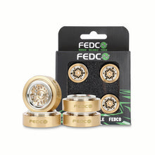 FEDCO SCX30 Wheels Brass Wheel Rims For SCX30 Upgrades 1/30 RC Crawler