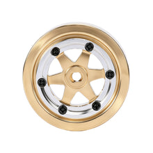 FEDCO SCX30 Wheels Brass Wheel Rims for SCX30 Upgrades 1/30 RC Crawler