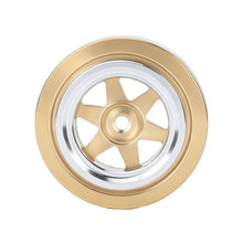 FEDCO SCX30 Wheels Brass Wheel Rims for SCX30 Upgrades 1/30 RC Crawler