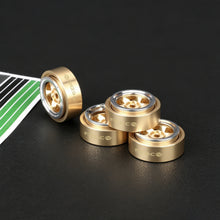 FEDCO SCX30 Wheels Brass Wheel Rims for SCX30 Upgrades 1/30 RC Crawler