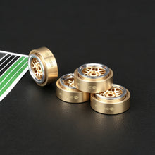 FEDCO SCX30 Wheels Brass Wheel Rims For SCX30 Upgrades 1/30 RC Crawler