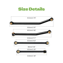 FEDCO SCX30 Links High Clearance Links for Axial SCX30 Upgrades