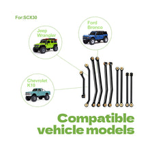 FEDCO SCX30 Links High Clearance Links for Axial SCX30 Upgrades