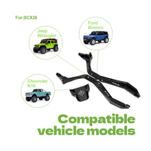 FEDCO SCX30 LCG Chassis Frame Kit for Axial SCX30 Wrangler Upgrades