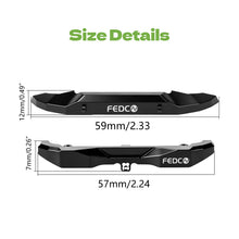 FEDCO SCX30 Bumper for Axial SCX30 Bronco Upgrade Parts 1/30 RC Crawler