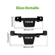 FEDCO SCX30 Light Buckets Aluminum Front and Rear Light Bucket for SCX30 Upgrade Parts 1/30 RC Crawler