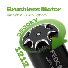 FEDCO SCX30 Brushless Motor and Transmission Combo with 25A ESC