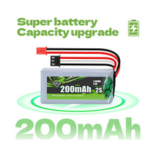 FEDCO SCX30 Battery 7.4V 200mAh 2S Lipo Battery Rechargeable RC Battery