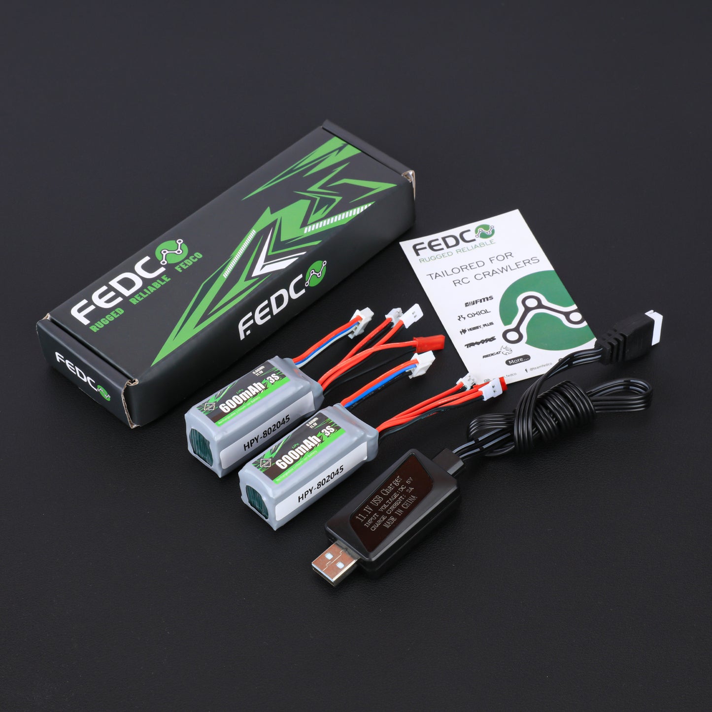 11.1V Lipo Battery 600mAh 3S with JST&PH2.0&MX2.0 Plug Connector for 1/18 1/24 RC Car Truck Truggy and RC Drone Airplane