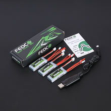 FEDCO SCX24 Battery 7.4V Lipos 2S 360mAh Rechargeable lipo Battery