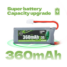 FEDCO 3S Lipo Battery 11.1V 360mAh Various Plugs Rechargeable RC Battery