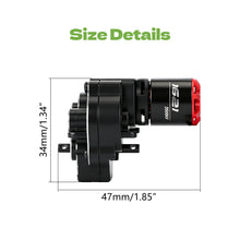 FEDCO Brushless Motor and Transmission 3500KV Motor for TRX4M Upgrades