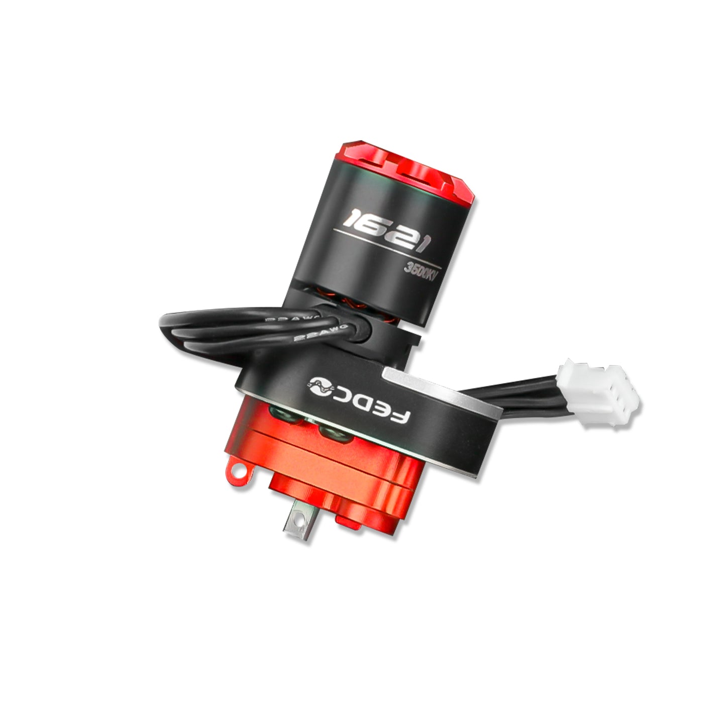 SCX24 Motor and Transmission with Hobbywing QUICRUN Outer-1621SL 3500KV Brushless Motor Upgrade for Axial SCX24 Upgrades 1/24 RC Crawler