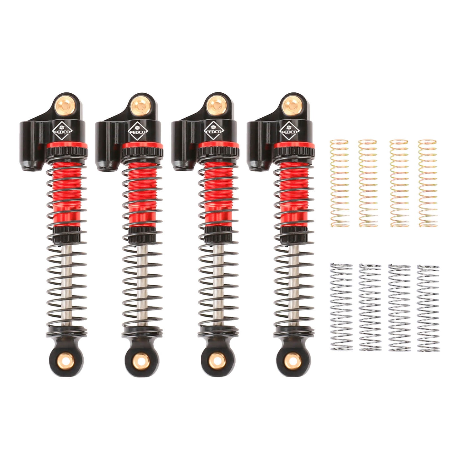 FEDCO AX24 57MM RC Shocks 1/24 Upgrade Parts - FEDCO