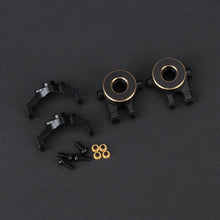 FEDCO Brass Steering Knuckles With Caster Blocks C - Hubs Set For TRX4M Upgrade Parts 1/18 RC Crawler - FEDCO