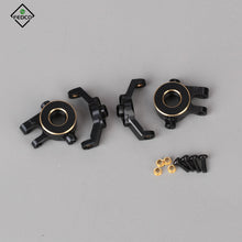 FEDCO Brass Steering Knuckles With Caster Blocks C - Hubs Set For TRX4M Upgrade Parts 1/18 RC Crawler - FEDCO