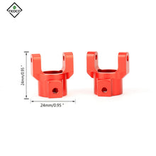 FEDCO Caster Blocks C - Hubs Caster Mounts For RedCat Everest Gen7 RC Crawler Upgrade Parts - FEDCO