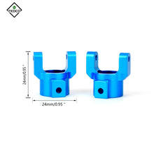 FEDCO Caster Blocks C - Hubs Caster Mounts For RedCat Everest Gen7 RC Crawler Upgrade Parts - FEDCO
