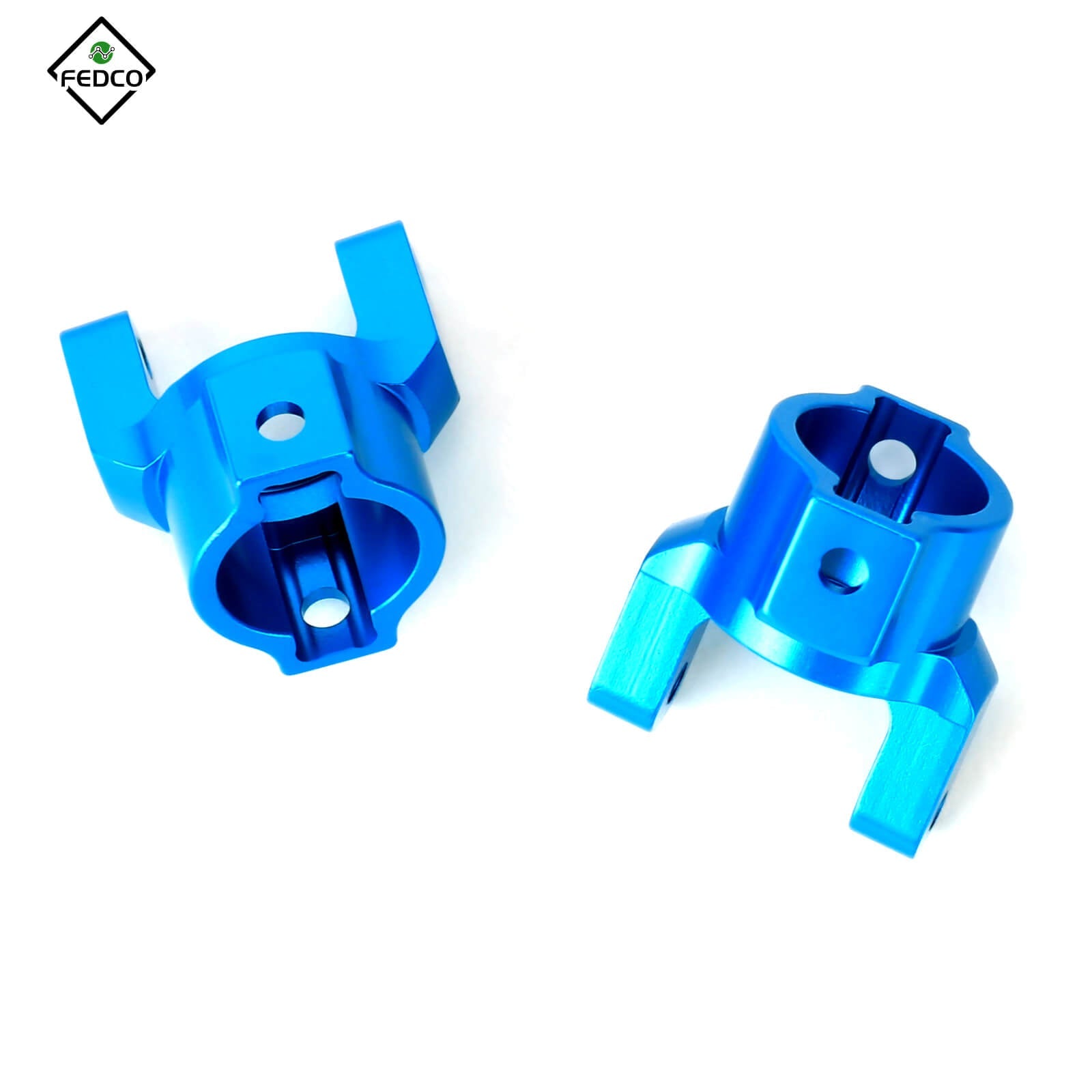 FEDCO Caster Blocks C - Hubs Caster Mounts For RedCat Everest Gen7 RC Crawler Upgrade Parts - FEDCO