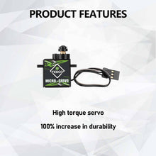 FEDCO CR18P Servo Upgrade for HobbyPlus Arktos Furitek CR18P Upgrades 1/18 RC Crawler - FEDCO