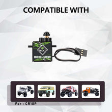 FEDCO CR18P Servo Upgrade for HobbyPlus Arktos Furitek CR18P Upgrades 1/18 RC Crawler - FEDCO