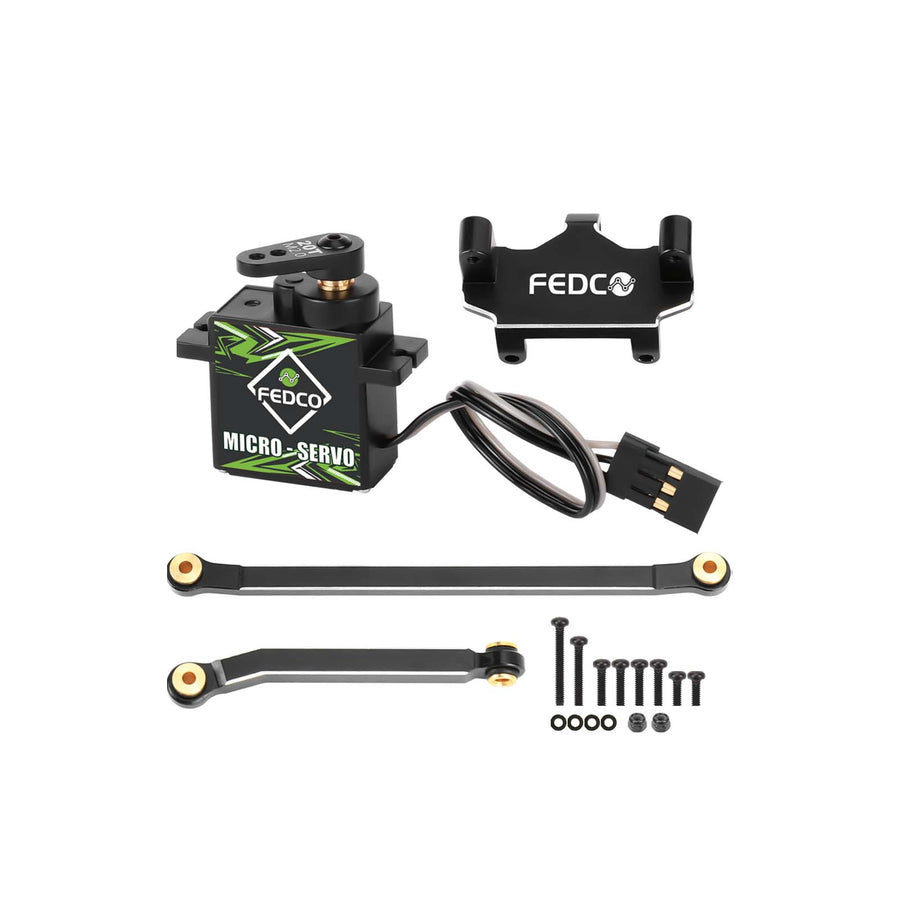 FEDCO CR18P Servo Upgrade for HobbyPlus Arktos Furitek CR18P Upgrades 1/18 RC Crawler - FEDCO