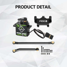 FEDCO CR18P Servo Upgrade for HobbyPlus Arktos Furitek CR18P Upgrades 1/18 RC Crawler - FEDCO