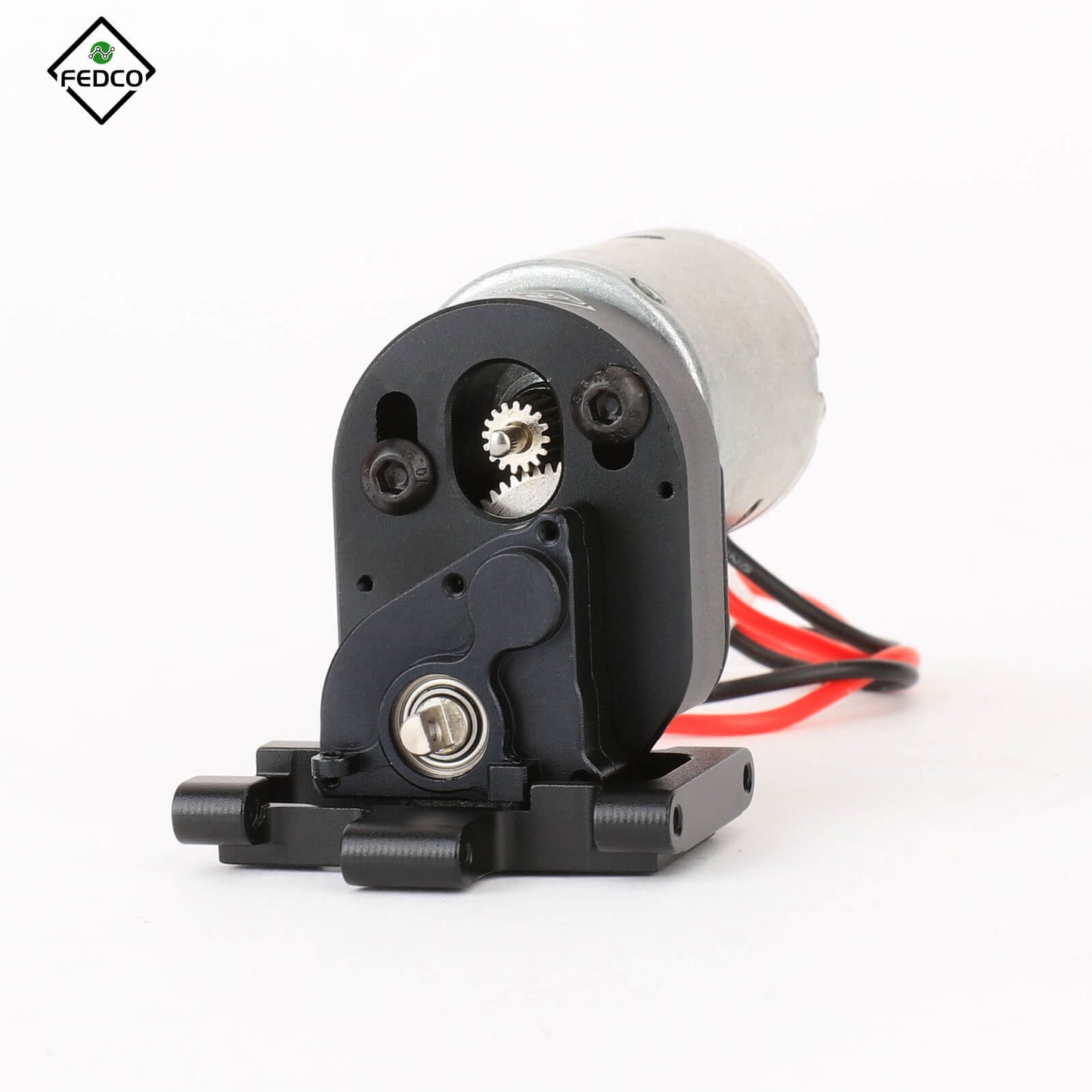 FEDCO FCX18 370 34T Motor Transmission Gearbox For 1/18 RC Crawler FMS FCX18 Upgrade Parts - FEDCO