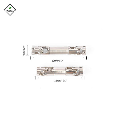 FEDCO FCX24M Driveshafts For FCX24M Upgrades Land/Rover 1/24 RC Crawler - FEDCO