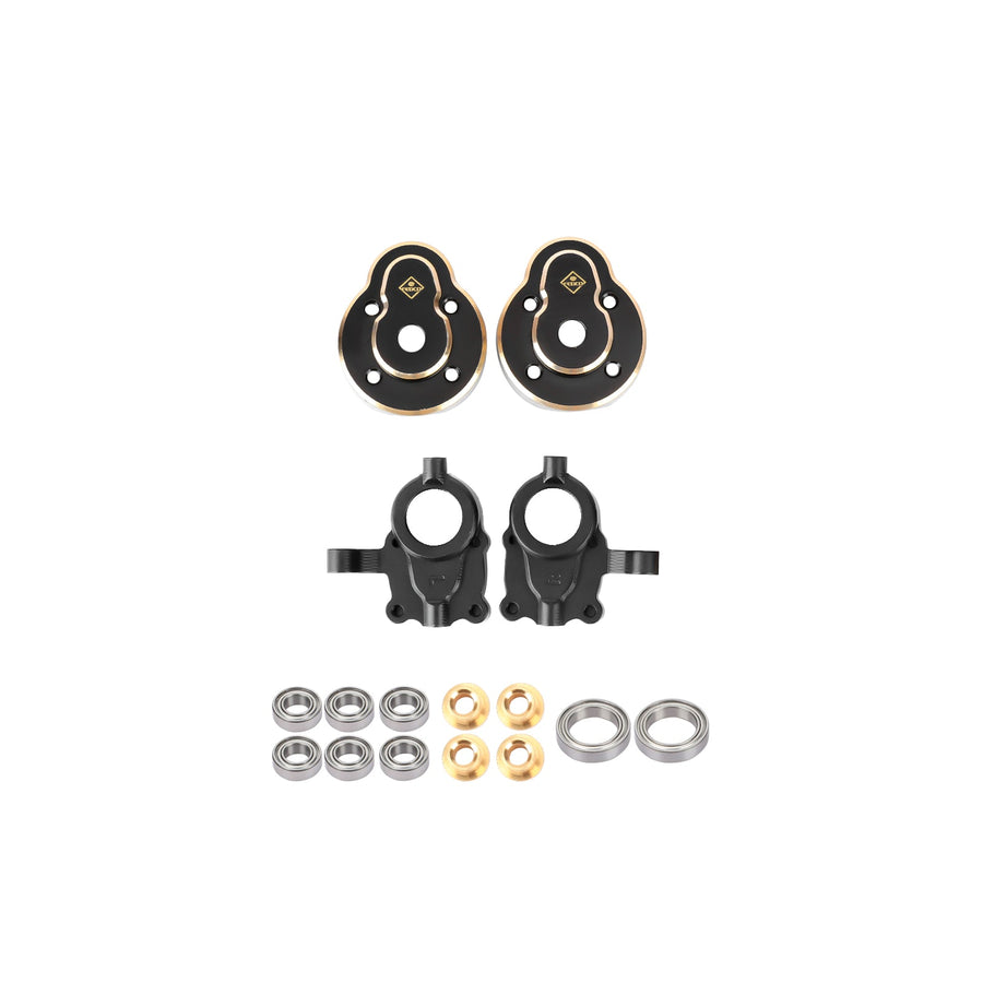 FEDCO Hobbyplus CR18P Arktos 6×6 Steering Knuckles With Counterweight For HobbyPlus Arktos 6x6 CR18P Upgrades 1/18 RC Crawler - FEDCO