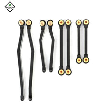 FEDCO Hobbyplus CR18P Links High Clearance Link Steel Linkage Set For HobbyPlus CR18P Upgrade Parts 1/18 RC Crawler - FEDCO