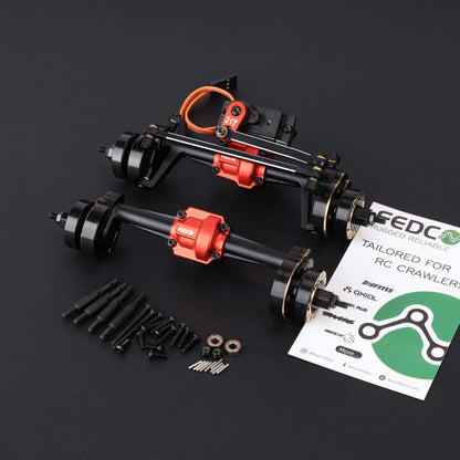FEDCO HobbyPlus CR18P Portal Axles For HobbyPlus CR18P Furitek Upgrades 1/18 RC Crawler - FEDCO