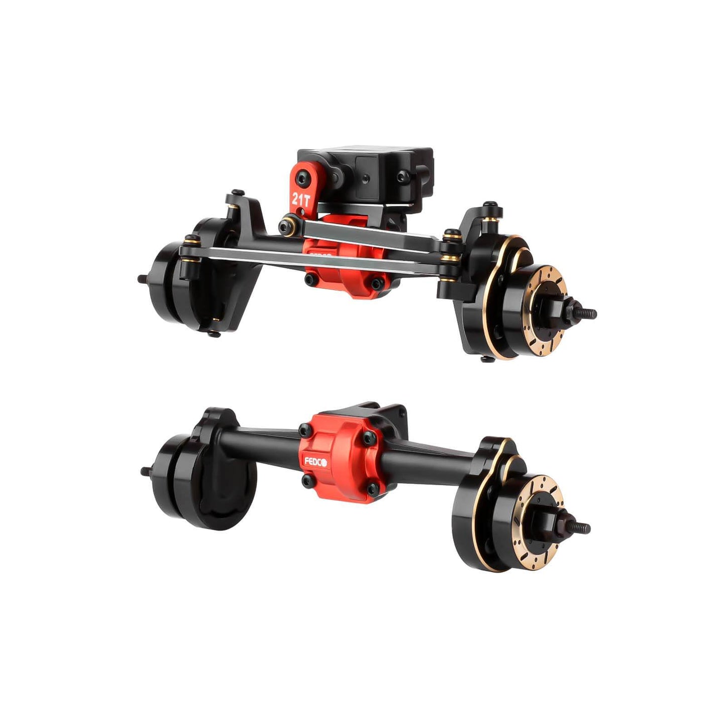 FEDCO HobbyPlus CR18P Portal Axles For HobbyPlus CR18P Furitek Upgrades 1/18 RC Crawler - FEDCO