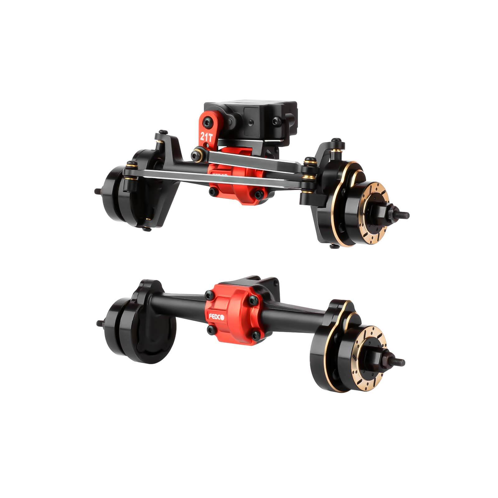 FEDCO HobbyPlus CR18P Portal Axles For HobbyPlus CR18P Furitek Upgrades 1/18 RC Crawler - FEDCO