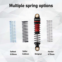 FEDCO HPI Venture18 Shocks 53MM Shock absorbers With Springs CNC Threaded Oil Damper For HPI Venture18 Upgrades 1/18 RC Crawler - FEDCO