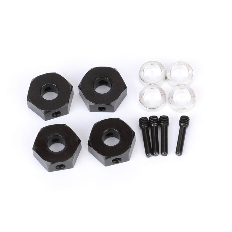 FEDCO SCX10 Hex 12MM Hub Hex Screw Shaft& Spacer Wheel Hex Adapter For Axial SCX10III SCX10 Pro Capra 1.9 UTB Upgrade Parts 1/10 RC Crawler - FEDCO