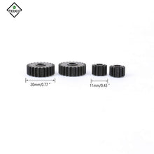 FEDCO SCX10III Portal Gear Set 23T/12T Harden Steel Gears for Axial SCX10 III Upgrade Parts 1/10 RC Crawler - FEDCO