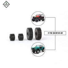 FEDCO SCX10III Portal Gear Set 23T/12T Harden Steel Gears for Axial SCX10 III Upgrade Parts 1/10 RC Crawler - FEDCO