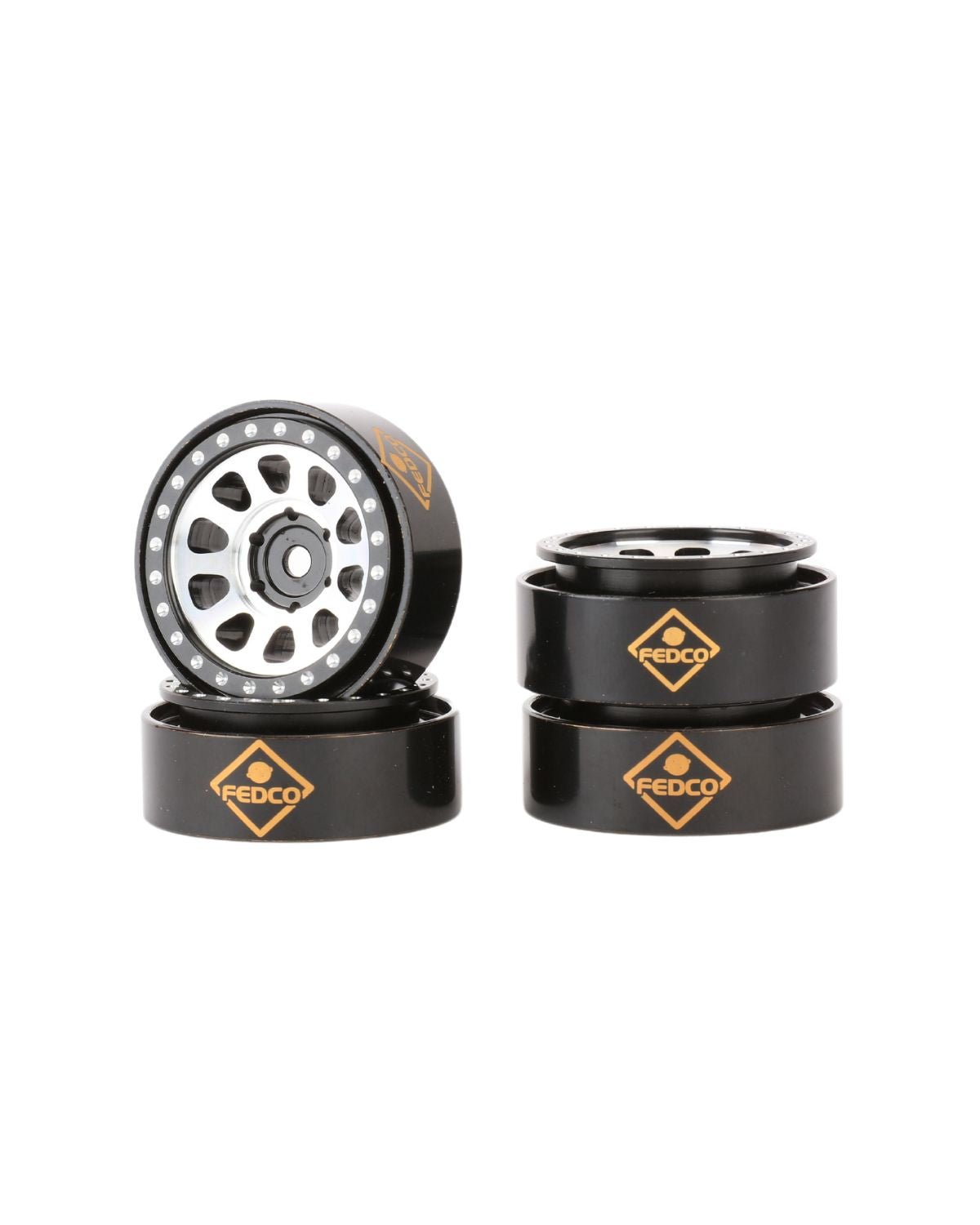 FEDCO SCX24 1.0 Beadlock Wheels 1/24 RC Upgrades