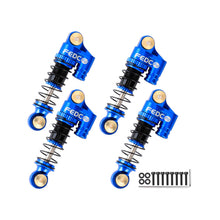 FEDCO SCX24 38mm Oil - Filled Shocks - CNC Aluminum Threaded Shock Absorber For Axial SCX24 Upgrade Parts 1/24 RC Crawlers - FEDCO