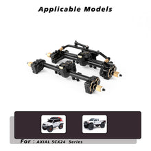 FEDCO SCX24 Axles + 20 MM Portal Axles For SCX24 Upgrade Parts 1/24 RC Crawler - FEDCO