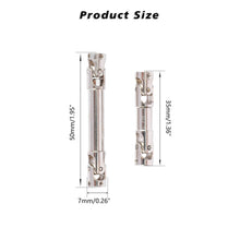 FEDCO SCX24 DriveShaft 35 - 42MM 50 - 69MM DriveShafts For Axial SCX24 GX470 Deadbolt Upgrade Parts AXI90081 AXI - 1532T1 1/24 RC Crawler - FEDCO