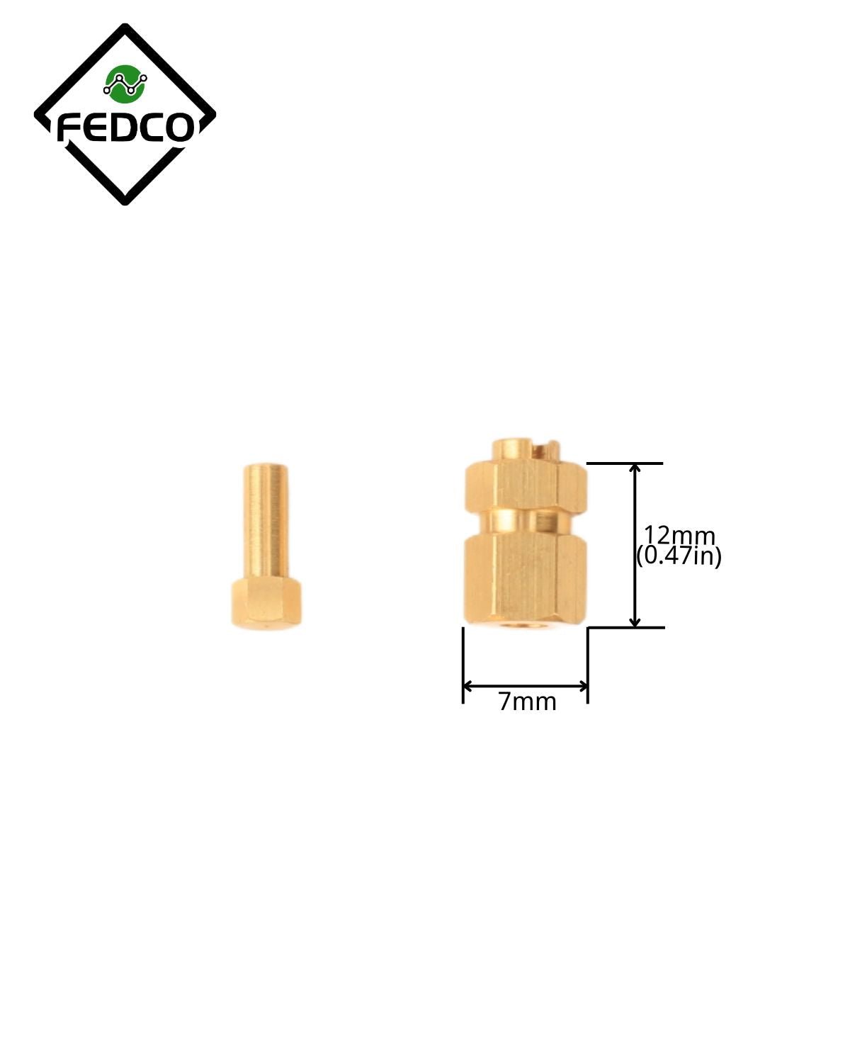 FEDCO SCX24 Hex Extension 1/24 Upgrade Parts - FEDCO