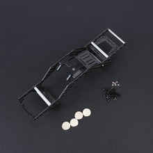 FEDCO SCX24 LCG Chassis Body Shell RC Carbon Fibre Chassis Frame Body Shell Kit for Axial SCX24 C10 JLU Bronco Base Camp GX470 Upgrade Parts 1/24 RC Crawler - FEDCO