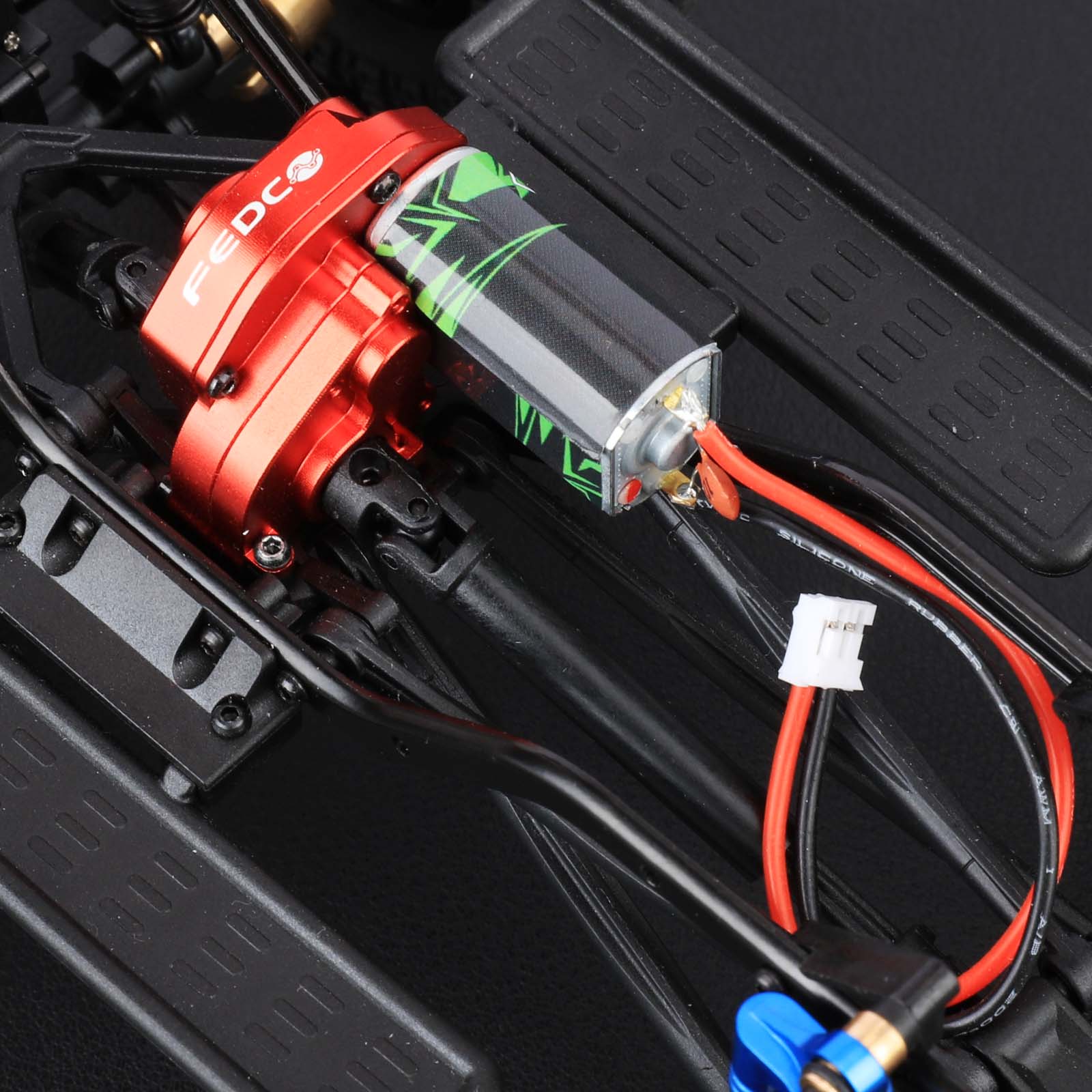 FEDCO SCX24 Motor and Transmission for Axial SCX24 Upgrades 1/24 RC Crawler - FEDCO