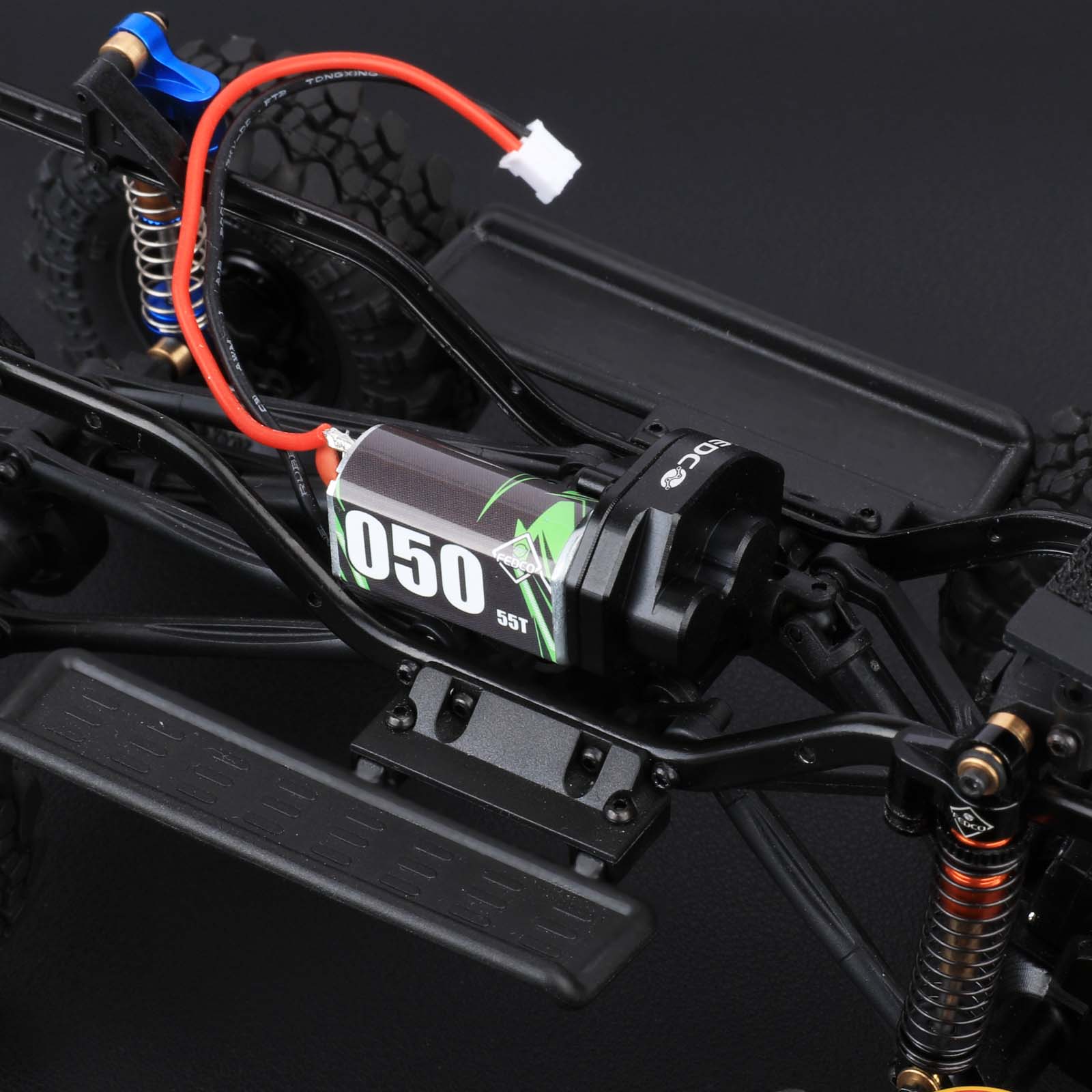 FEDCO SCX24 Motor and Transmission for Axial SCX24 Upgrades 1/24 RC Crawler - FEDCO
