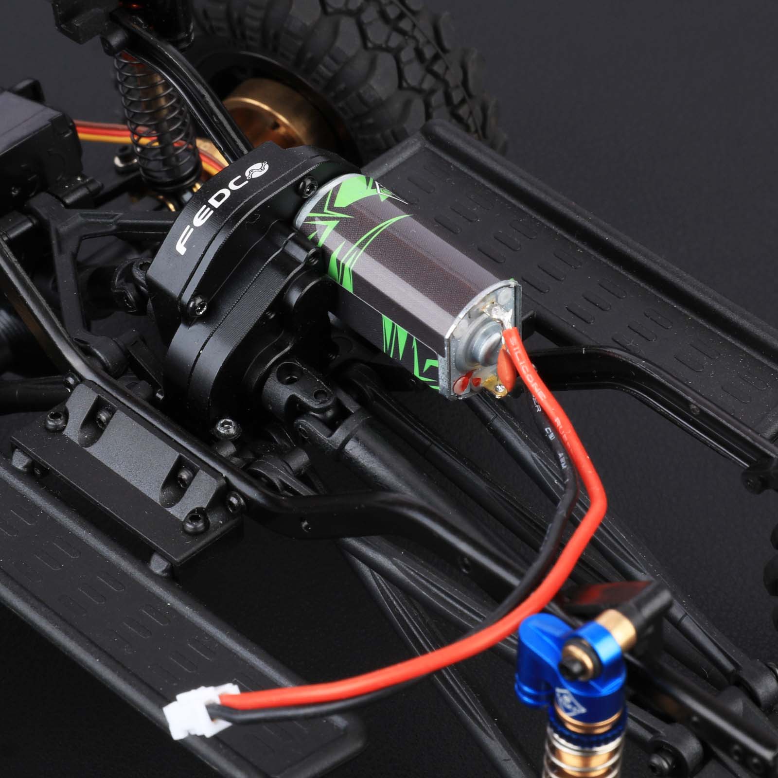 FEDCO SCX24 Motor and Transmission for Axial SCX24 Upgrades 1/24 RC Crawler - FEDCO