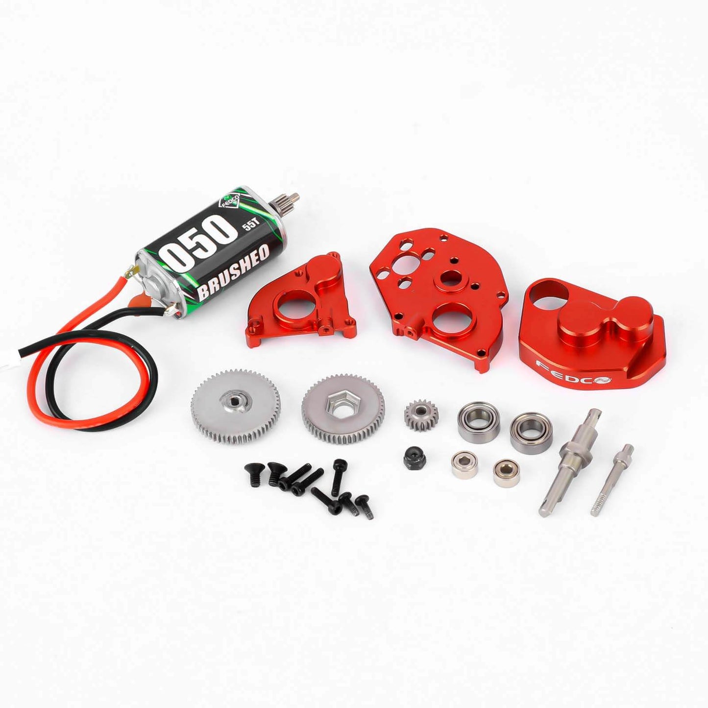 FEDCO SCX24 Motor and Transmission for Axial SCX24 Upgrades 1/24 RC Crawler - FEDCO