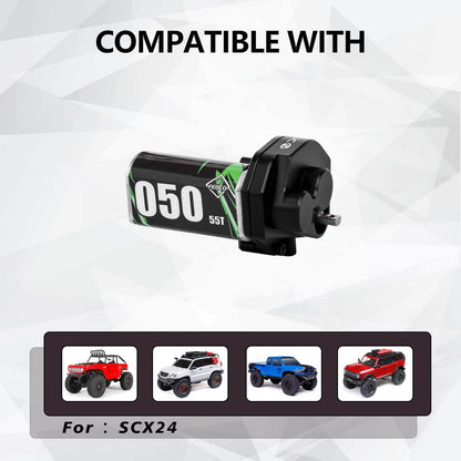 FEDCO SCX24 Motor and Transmission for Axial SCX24 Upgrades 1/24 RC Crawler - FEDCO